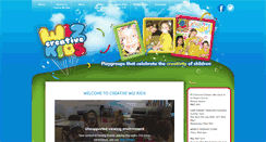 Desktop Screenshot of creativewizkids.com